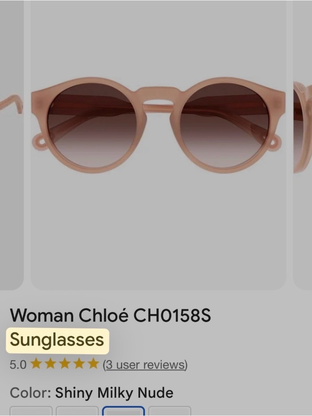 Like New Chloé CH0158S Sunglasses